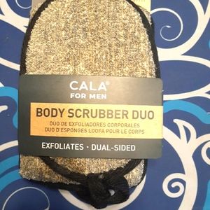 Cala For Men Body Scrubbet Duo!